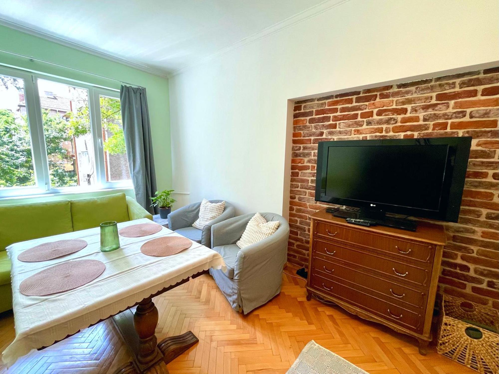 Bohemian Bright & Calm 2Br - Top Center - Private Balcony Sofia Exterior photo